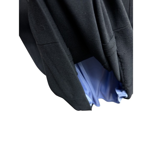 Alex Evenings Midi Dress Sleeveless Black Party Cocktail Dress Size 6 - Picture 6 of 7